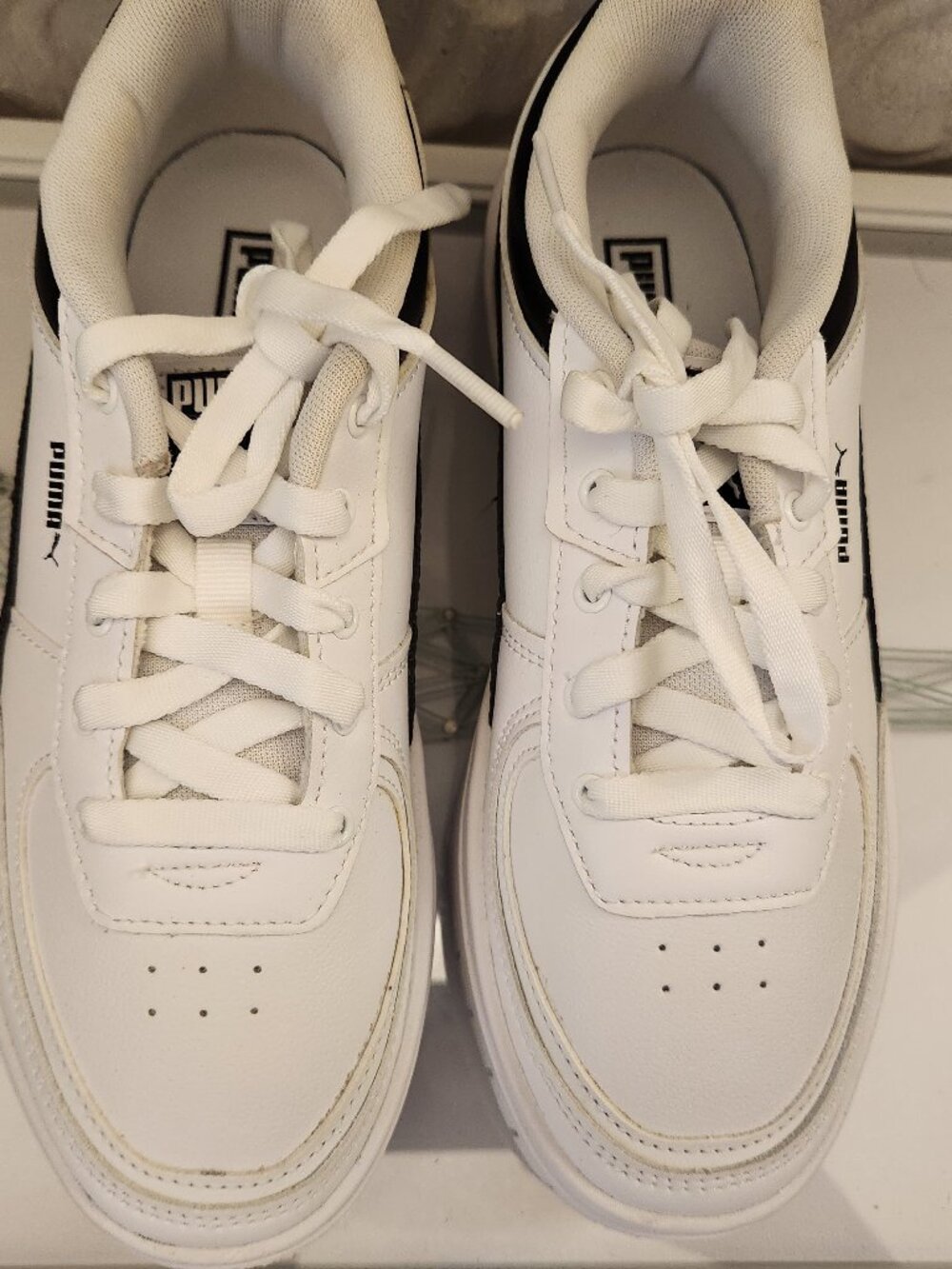 PUMA Cali Dream Leather Sneakers. NIB. Size 8 - Picture 4 of 11